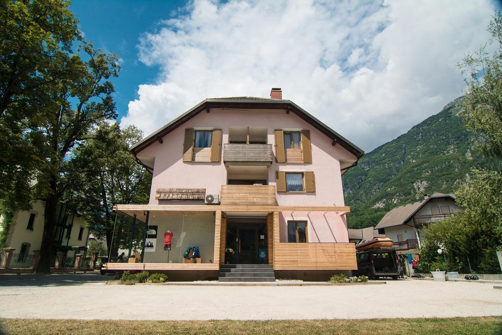 Apartments Skok With Rafting And Free Parking Бовец Экстерьер фото